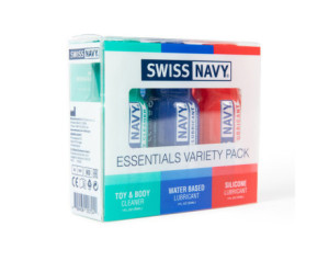 Swiss Navy Essentials Variety Pack 3 1oz