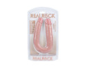 RealRock 9in U-Shaped Double Dildo Beige