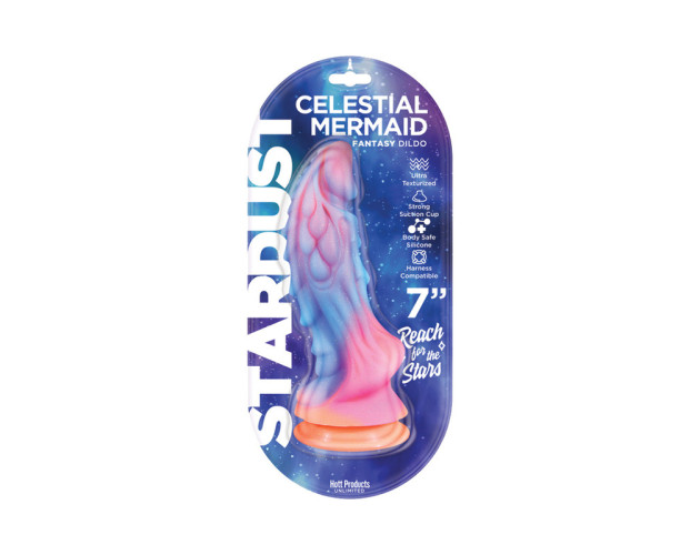 Stardust Celestial Mermaid Dildo 7in Sil