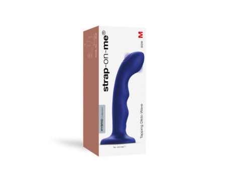 Strap-On-Me Tapping Dildo Wave Night Blu