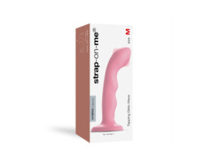 Strap-On-Me Tapping Dildo Wave Coral Pin