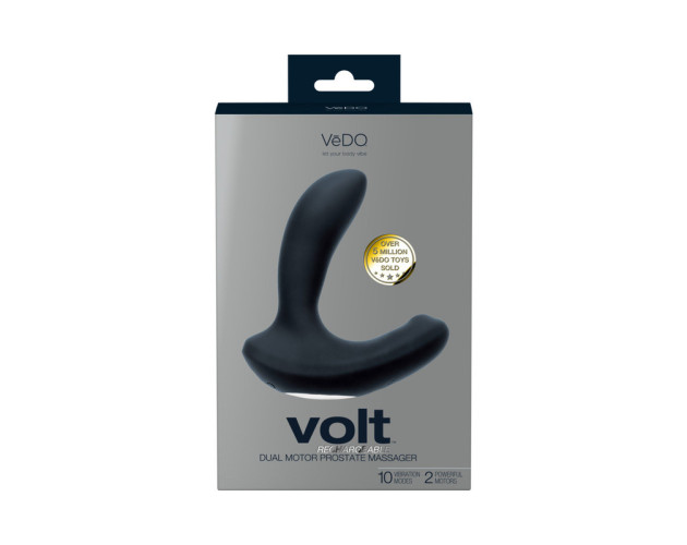 VeDO Volt Rechargeable Prostate Vibe Bk