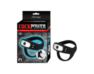 Cockpower Scrotum And Cock Ring Black