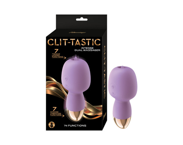 Clit-Tastic Intense Dual Massager Lavend