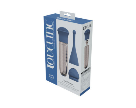 LoveLine The Thrill Wand Sili Rech Blue