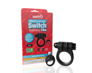 Screaming O Remote Switch Vib Ring Bk