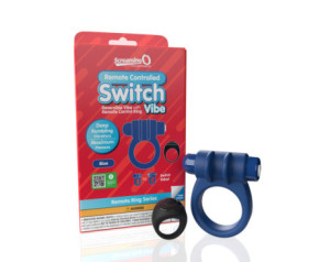 Screaming O Remote Switch Vib Ring Bl