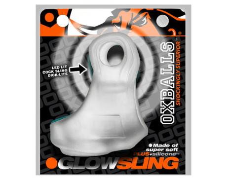 OxBalls Glowsling Cocksling Led Clear Ic