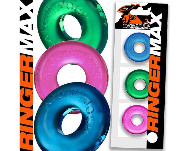 OxBalls Ringer Max 3 Pack Neon