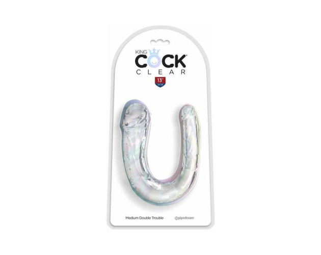 King Cock Clear Medium Double Trouble