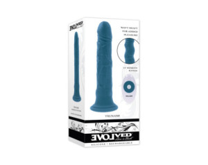 Evolved Tsunami Rech VibrDildo Sili Teal