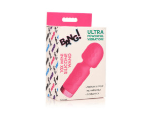 BANG! 10X Mini Silicone Wand Pink