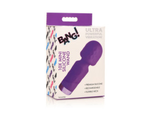 BANG! 10X Mini Silicone Wand Purple