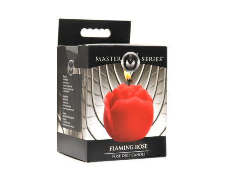 Master Series Flaming Rose Drip Candle