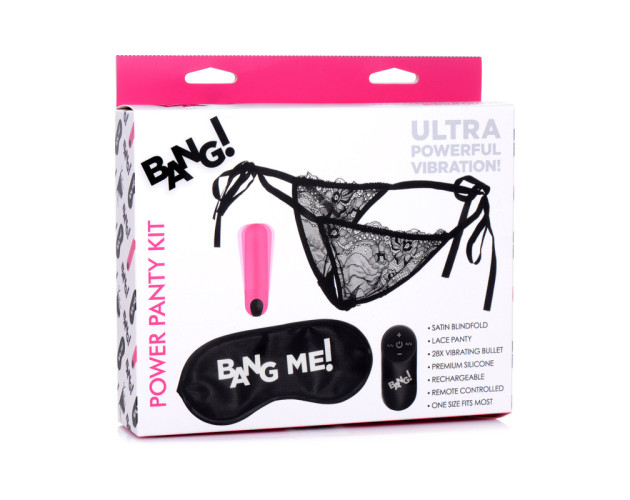 BANG! Power Panty Lace 3pc Kit Pink