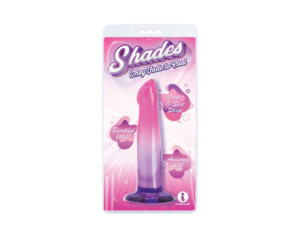 Shades G-Spot 6.25 in. Dildo Pink/Purple