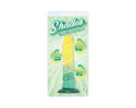 Shades Swirl 7.5 in. Dildo Yellow/Mint