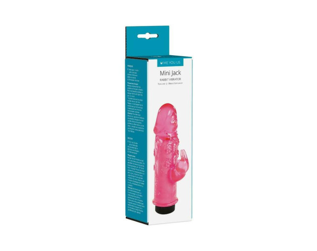 Me You Us Mini Jack Rabbit Vibrator Pink