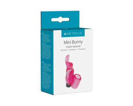 Me You Us Mini Bunny Finger Vibrator Pnk