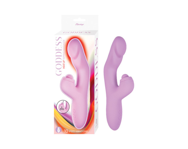 Goddess Heat Up Tapping Massager Lavende