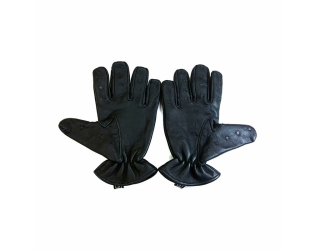 Rouge Vampire Gloves Black  X Large