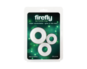 Firefly Bubble Rings 3pcs White