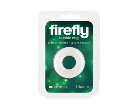 Firefly Bubble Ring Small White