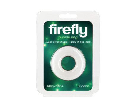 Firefly Bubble Ring Medium White