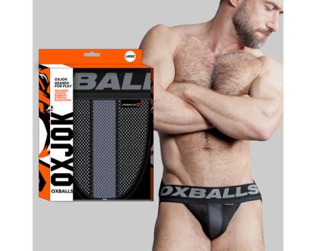 Oxballs Airmesh Upthrust Jock Black XL