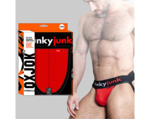 Oxballs Hunker Comfy-Pouch Jock Red XL