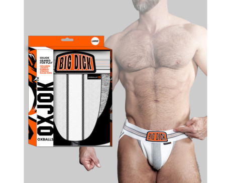 Oxballs Bulger Pumper-Sack Jock White S