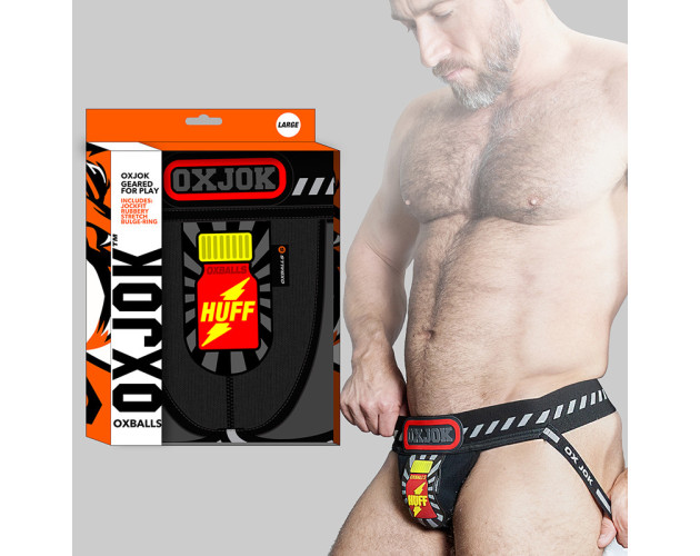 Oxballs Popperjock 3D Jock Black/Red S