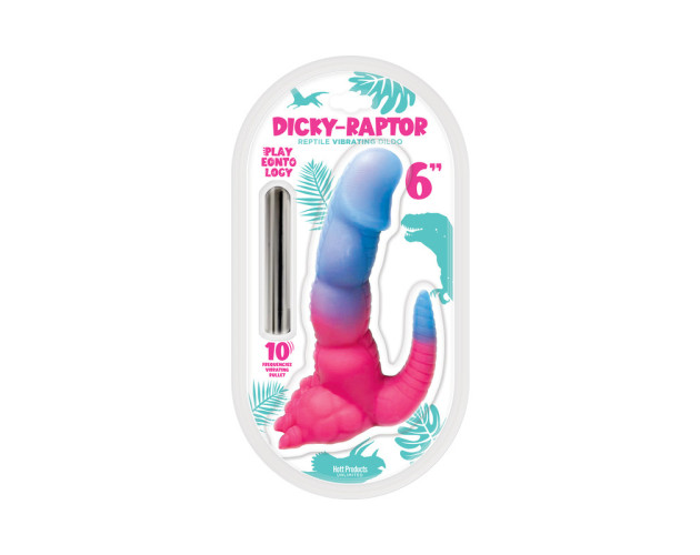 Playeontology Dicky Raptor Vib Dildo 6in