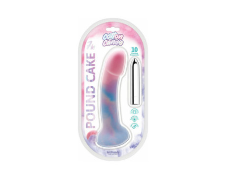 Cotton Candy Pound Cake Dildo 7.5in