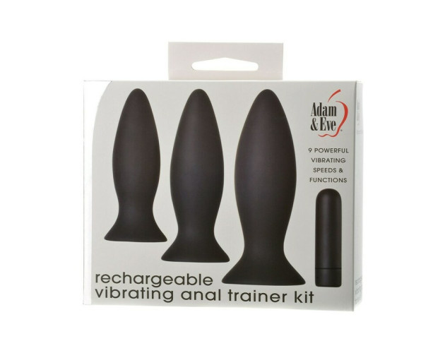 A&E Rechargeable Vibr Anal Trainer Kit