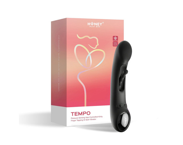 HPB Tempo PressSens App Tap G-Spot Blk