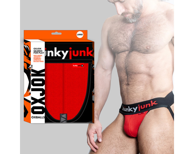 Oxballs Hunker Comfy-Pouch Jock Red S