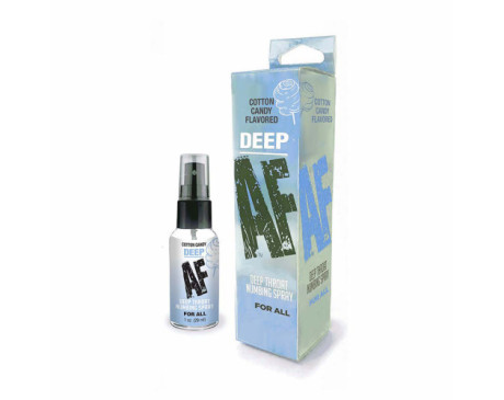 Deep AF Deep Throat Spray CottCandy 1oz