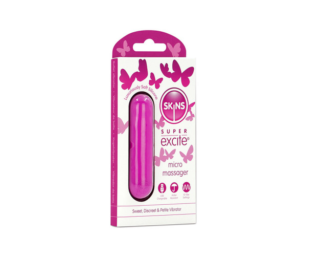 Skins Super Excite Rechargeable Bulle Pk