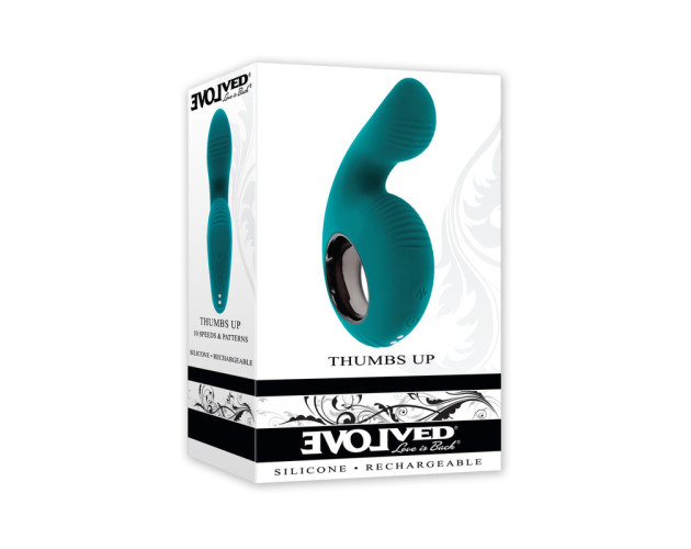 Evolved Thumbs Up Rechargeable Teal