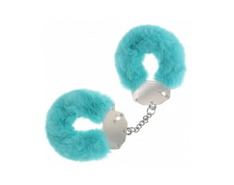 Ouch! Heavy-Duty Fluffy Handcuffs Blue