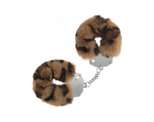 Ouch! Heavy-Duty Fluffy Handcuffs Leopar