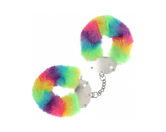 Ouch! Heavy-Duty Fluffy Handcuffs Multi1