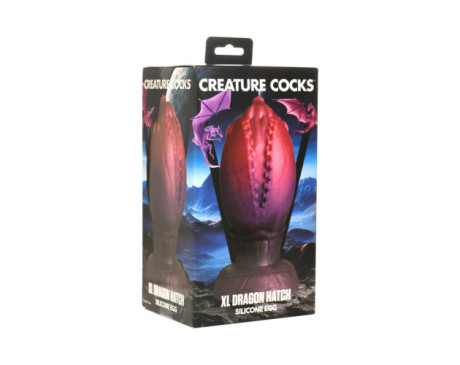 Creature Cocks Dragon Hatch Sili Egg XL