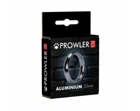 Prowler RED Silver 50mm Ring