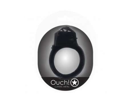 Ouch! Classic Metal Handcuffs Black