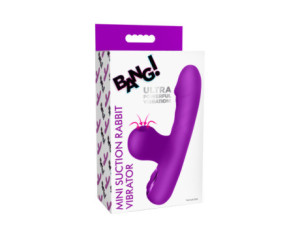 BANG! Mini Suction Rabbit Vibrator Purp