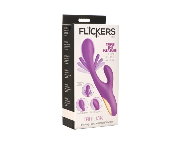 Flickers Tri-Flick Flicking Rabbit Vib