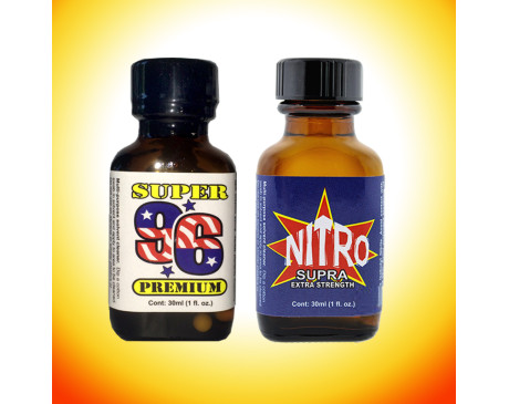 2-PACK 30ml Of: Super 96 & Nitro