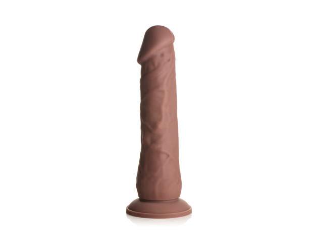 Easy Riders 7 in. Silicone Dildo Dark